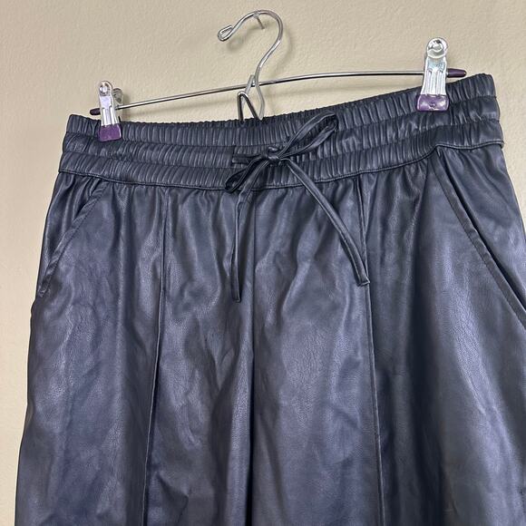 Who What Wear Wide leg Pants Women M Polyurethane Elastic waist - Picture 9 of 10